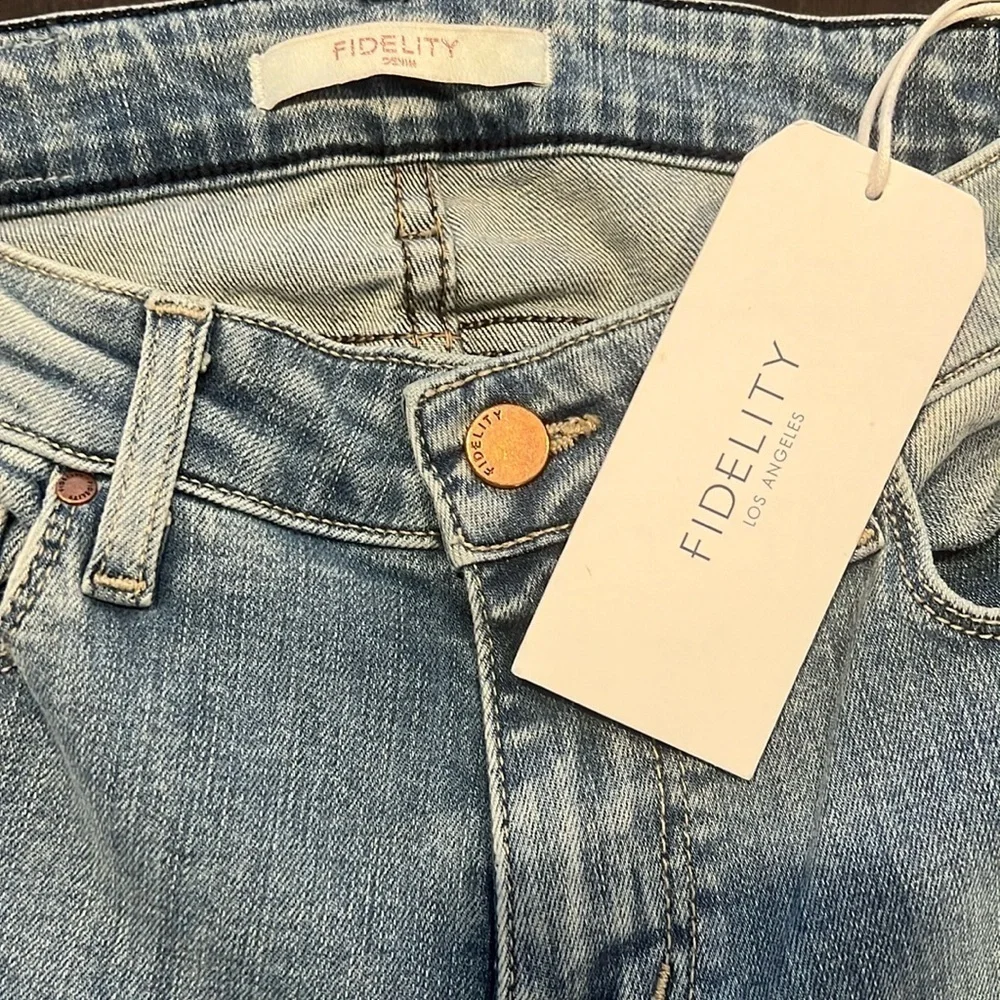NWT FIDELITY JeansSize 26 - Picture 4 of 8